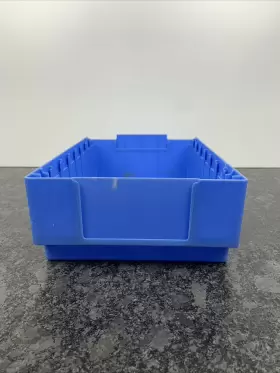 Ssi Schaefer Rk B Polystyrene Blue Shelf Container Usip #2
