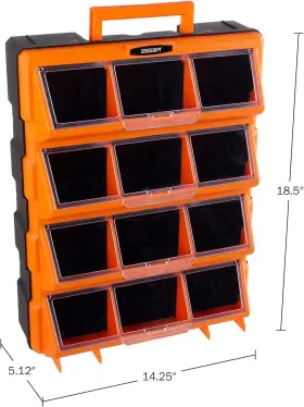 75-TSBS-G-2019 STALWART Storage Drawers Screw Organizer Craft #2