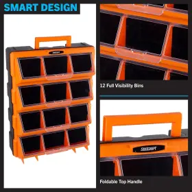 75-TSBS-G-2019 STALWART Storage Drawers Screw Organizer Craft #3