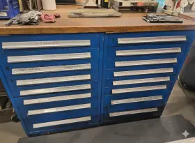 141139 STANLEY VIDMAR Storage Cabinet Amada Punch Press
