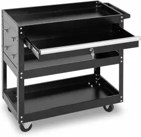 RTC001-BK SUN SUMMER Tool Chest Wheels Rolling Box