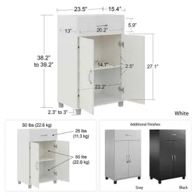 DE79559 SYSTEMBUILD EVOLUTION Lonn Drawer Door Base Storage #3