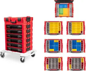 OLB-99204 TEKTON Rolling Stack Organizer Bins
