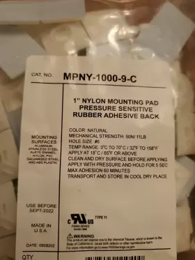 MPNY-1000-9-C THOMAS BETTS Cable Ties Mounting Pad #3