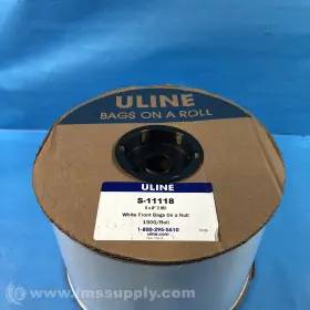 S-11118 ULINE Mil Front Bags Roll Fnfp #3