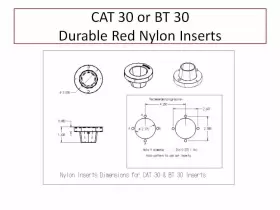 12001 URATECH Cat Bt Cnc Inserts #2