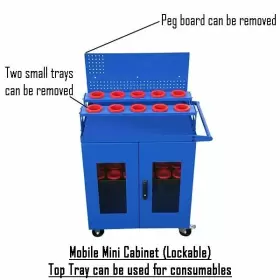 1406 URATECH USA INC Capto Ultra Scoot Mini Cabinet Wheels #3
