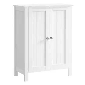 B07179YRBW VASAGLE Floor Storage Cabinet Shelves Freestanding