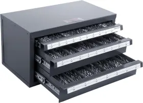 Sctztfpxaz VEVOR Drill Bit Dispenser Cabinet Texture