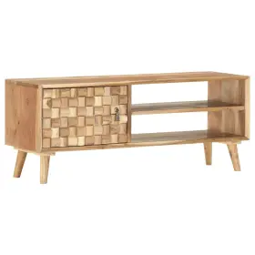 287442 VIDAXL Tv Cabinet Natural Acacia Solid Wood