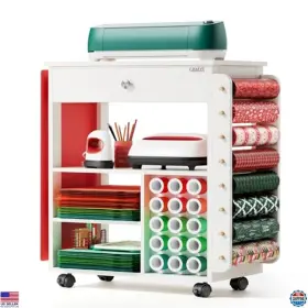 CR-002ST VISIT THE CRAFIT STORE Craft Rolling Organizer Table