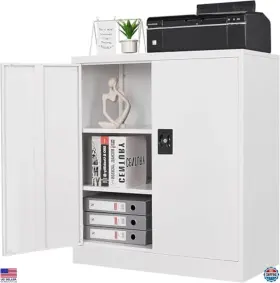 RXZXL34 VISIT THE LETAYA STORE Lockable Storage Cabinet Steel