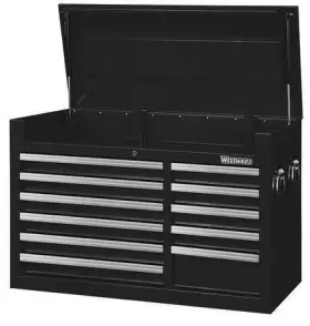 32H840 WESTWARD Powder Coated Light Top Chest #2