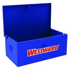 499N12 WESTWARD Jobsite Box Steel Storage Chest Lockable