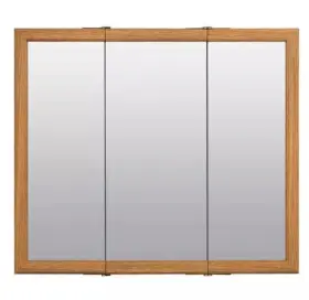043197000903 ZENITH PRODUCTS Medicine Cabinet Rectangle Oak