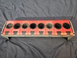 Lista Sk 40 40t X4043-1 Molded Cnc Tool Rack Stand 8 Holders Bt Cat40. Fixed Price $50.00.
