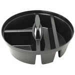 Westward Bucket Tool Organizer, Black, Plastic, Pockets 38xx90. Fixed Price $15.25.