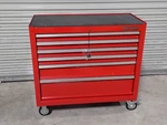 Pro Source Roller Cabinet Tool Box 6 Drawer 42" X 18" 39" Steel Red. Fixed Price $582.47.