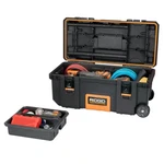 Ridgid 28 In. Portable Mobile Durable Job Box Organizer 100 Lbs Site Repair. Fixed Price $115.13.