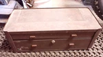 Empty Older Kennedy Mc-22 ; 2, Drawer Riser Toolbox Tool Chest Box With Key. Fixed Price $129.99.