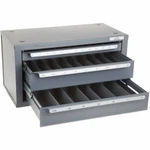 Huot #13350 1/8" To 1/2" End Mill Dispenser Organizer Cabinet. Fixed Price $118.73.