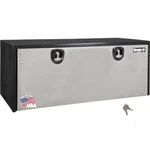 Buyers Product 24x24x48" Black Steel Truck Box W/ Stainless Door. Fixed Price $861.67.