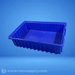 Akro Mils 33164 Blue Dividable Plastic Storage Box Fnip. Fixed Price $18.36.