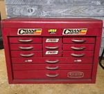 Proto Professional Vintage 10-drawer Red 26" Top Box Chest Usa No Lock/key 1970s. Fixed Price $399.95.