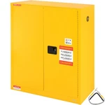 Vevor Flammable Safety Cabinet Liquid Storage 34 Gal 43.1x18.1x50.1 In. Fixed Price $791.99.