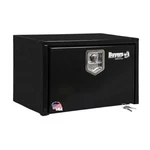 Buyers Product 15x13x24" Black Steel Underbody Truck Box W/ T-handle. Fixed Price $429.95.