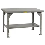 Little Giant Ww-4284-adj Bolted Heavy-duty Work Bench, Steel, 84" W, 28" To 37". Fixed Price $1916.99.