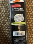 2 Pk. Rubbermaid 1784415 Fast Track 48 Inch Steel Wall Mounted Storage Rail. Fixed Price $39.99.
