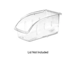Akro-mils 305b1 Clear Hang And Stack Bin, 10-7/8"l X 5-1/2"w 5-1/4"h. Fixed Price $36.49.