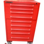 Equipto Modular Drawer Cabinet 30x28x52'' 9 Drawers No Lock Key Industrial Stora. Fixed Price $2499.99.