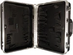 758ca355 - Tool Case Black Mld Silver Trim 18-1/2' X 13-1/2' 8', (case Only). Fixed Price $336.30.