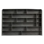 Durham Mfg 124-95-adlh-ind Drwinsrt,gry,6cmptmnt,plyprp,fit12"box Pk 5. Fixed Price $100.95.