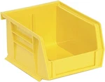 Quantum Storage Systems Ultra Stack & Hang Bin Yellow 5-3/8in X 4-1/8in 3in. Fixed Price $15.89.
