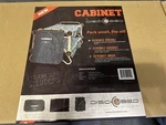 Disc-o-bed 3-shelf, 6-compartment Hanging Zippered Cabinet For Cam-o-bunks Green. Fixed Price $30.00.