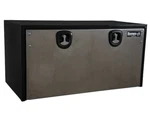 24x24x48 Inch Black Steel Truck Box With Stainless Door. Fixed Price $676.89.