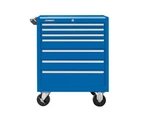 Kennedy Manufacturing 277xbl 7 Drawers Roller Cabinet, 35"d, Blue, Free Shipping. Fixed Price $1350.00.
