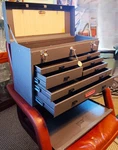 1960's Craftsman Crown Logo 7 Drawer Machinist's Tool Chest W/factory Key Nice!. Fixed Price $110.00.