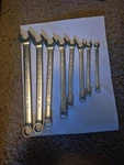 Proto Professional Usa 8 Piece Combination Wrench Set Sae Anti Slip Satin. Fixed Price $150.00.
