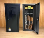 Homak First Watch 8-gun Security Cabinet, Steel Storage Safe With Lock, American. Fixed Price $279.99.