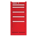Kennedy 185xr K1800 Series Side Cabinet, 5 Drawer, Red, Steel, 13-1/2 In W X 18. Fixed Price $958.99.