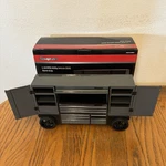 Snap-on 1:10 Epiq Euv Mini Rolling Tool Box/chest Opening Doors Gray/black. Fixed Price $210.00.