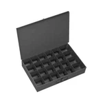 Durham 102-95 Steel Storage Drawer With 24 Compartments: 18" Wide X 12" Deep. Fixed Price $38.50.