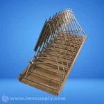 Safco Products Company Pivot Wall Rack With 12 Brackets Usip. Fixed Price $168.00.