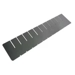 Lewisbins Dv1625 Grey Plastic Divider, Gray, 14 7/8 In L, 1 15/16 H. Fixed Price $3.35.