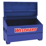Westward 499n11 Slope-lid Jobsite Box, Blue, 31 Cu Ft, 60" W X 30" D. Fixed Price $1267.99.