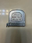 Proto Vtg 1550 6' Tape Measure Looks & Works Great! White Steel Tap. Fixed Price $40.50.